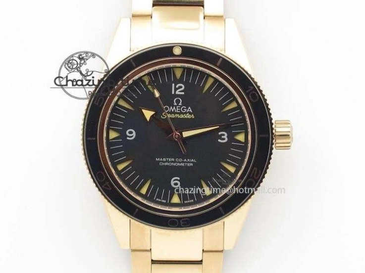 0115 Vintage Seamaster 300 Date T SS B12 Black Dial On Brown Leather Strap A2836 (Free Nylon Strap) WeatherProof 7911